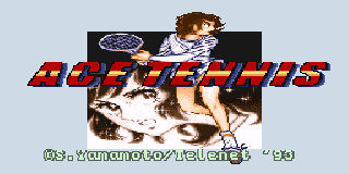 Screenshot Thumbnail / Media File 1 for Ace o Nerae! (Japan) [En by RPGOne v1.2] (~Aim for the Ace! - Ace Tennis)